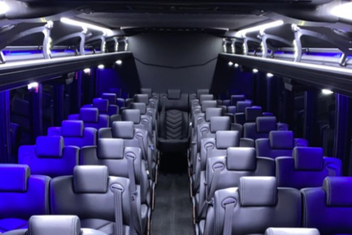 Henderson Charter Bus Interior